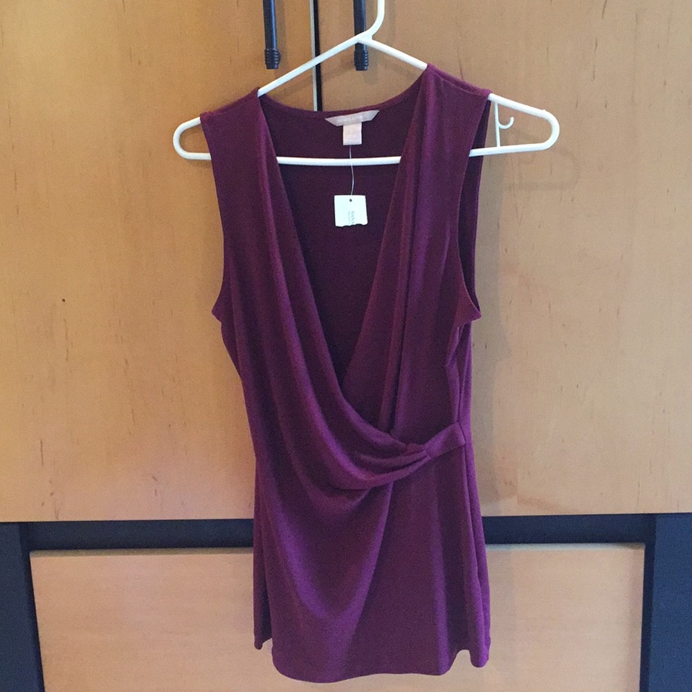 Banana Republic sleeveless blouse NWT